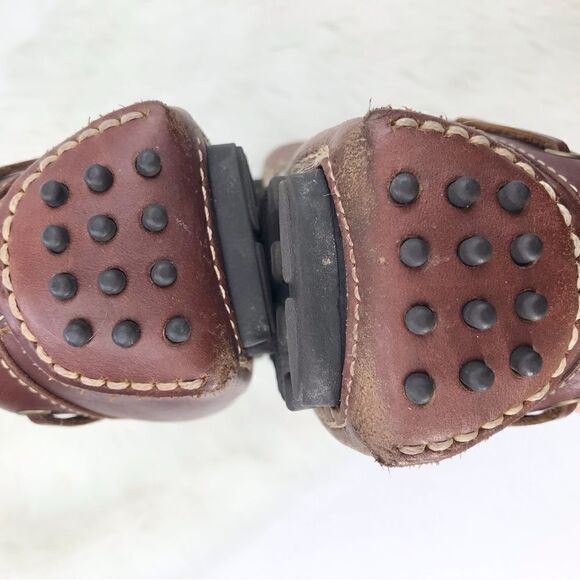 Cole Haan Gunnison Brown Leather Driving Loafers - Picture 12 of 14